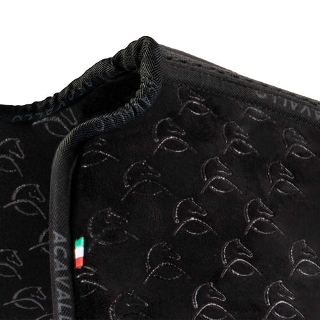 Acavallo Pad Mf Ds Sw-3Ds Suede Internal Silicone Grip Flat #colour_black