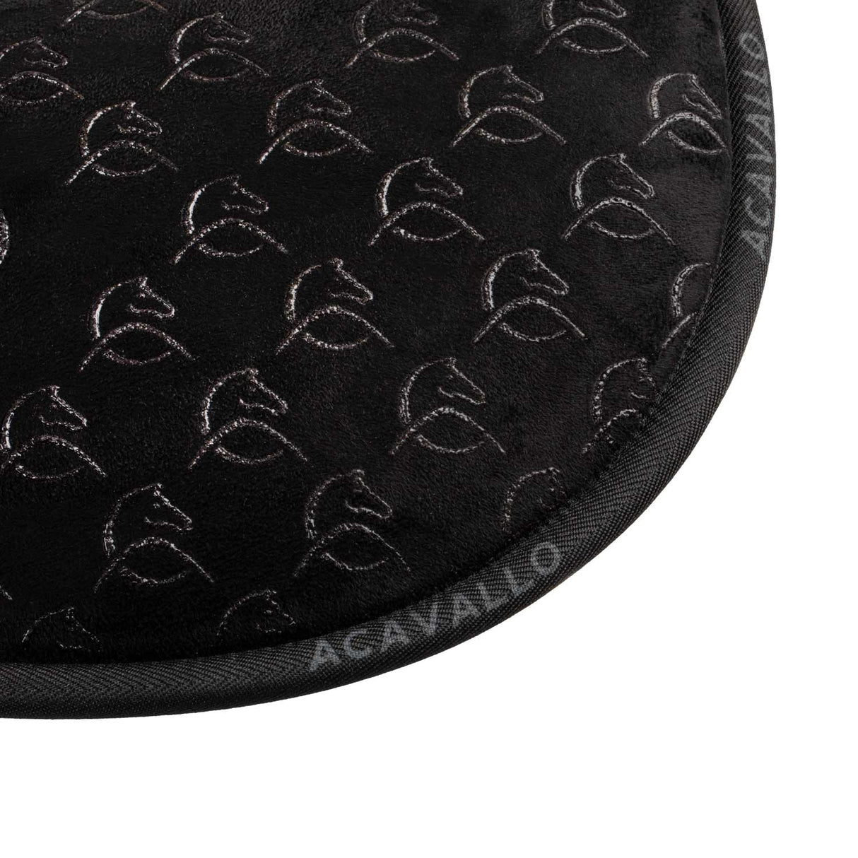 Acavallo Pad Mf Ds Sw-3Ds Suede Internal Silicone Grip Flat #colour_black