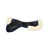 Acavallo Pad Mf-S Jccs-S Cw-Cs Suede Cut-Out Sheepskin Gel Grip Flat
#colour_blue-natural