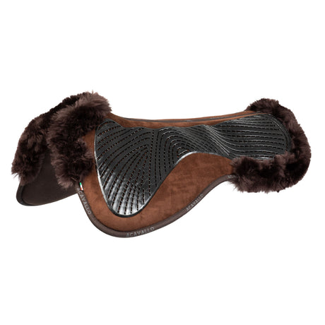 Dressage Pad MF-S JCCS-S CW-CS suede cut-out sheepskin gel grip flat
