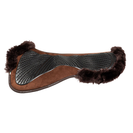 Dressage Pad MF-S JCCS-S CW-CS suede cut-out sheepskin gel grip flat