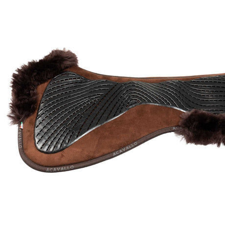 Dressage Pad MF-S JCCS-S CW-CS suede cut-out sheepskin gel grip flat