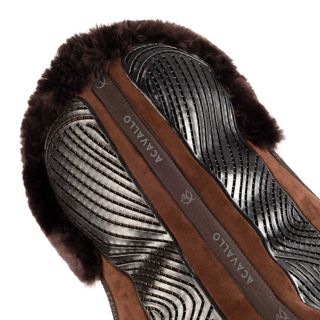 Dressage Pad MF-S JCCS-S CW-CS suede cut-out sheepskin gel grip flat