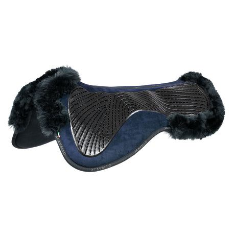Dressage Pad MF-S JCCS-S CW-CS suede cut-out sheepskin gel grip flat