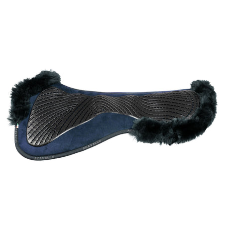 Dressage Pad MF-S JCCS-S CW-CS suede cut-out sheepskin gel grip flat