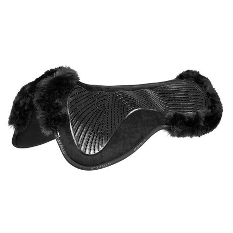 Dressage Pad MF-S JCCS-S CW-CS suede cut-out sheepskin gel grip flat