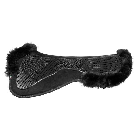 Dressage Pad MF-S JCCS-S CW-CS suede cut-out sheepskin gel grip flat
