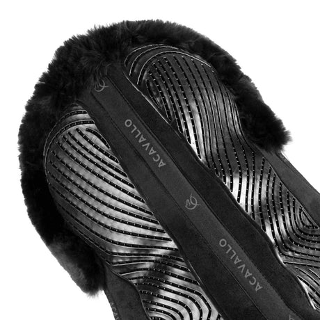 Dressage Pad MF-S JCCS-S CW-CS suede cut-out sheepskin gel grip flat