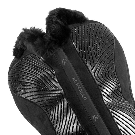 Dressage Pad MF-S JCCS-S CW-CS suede cut-out sheepskin gel grip flat