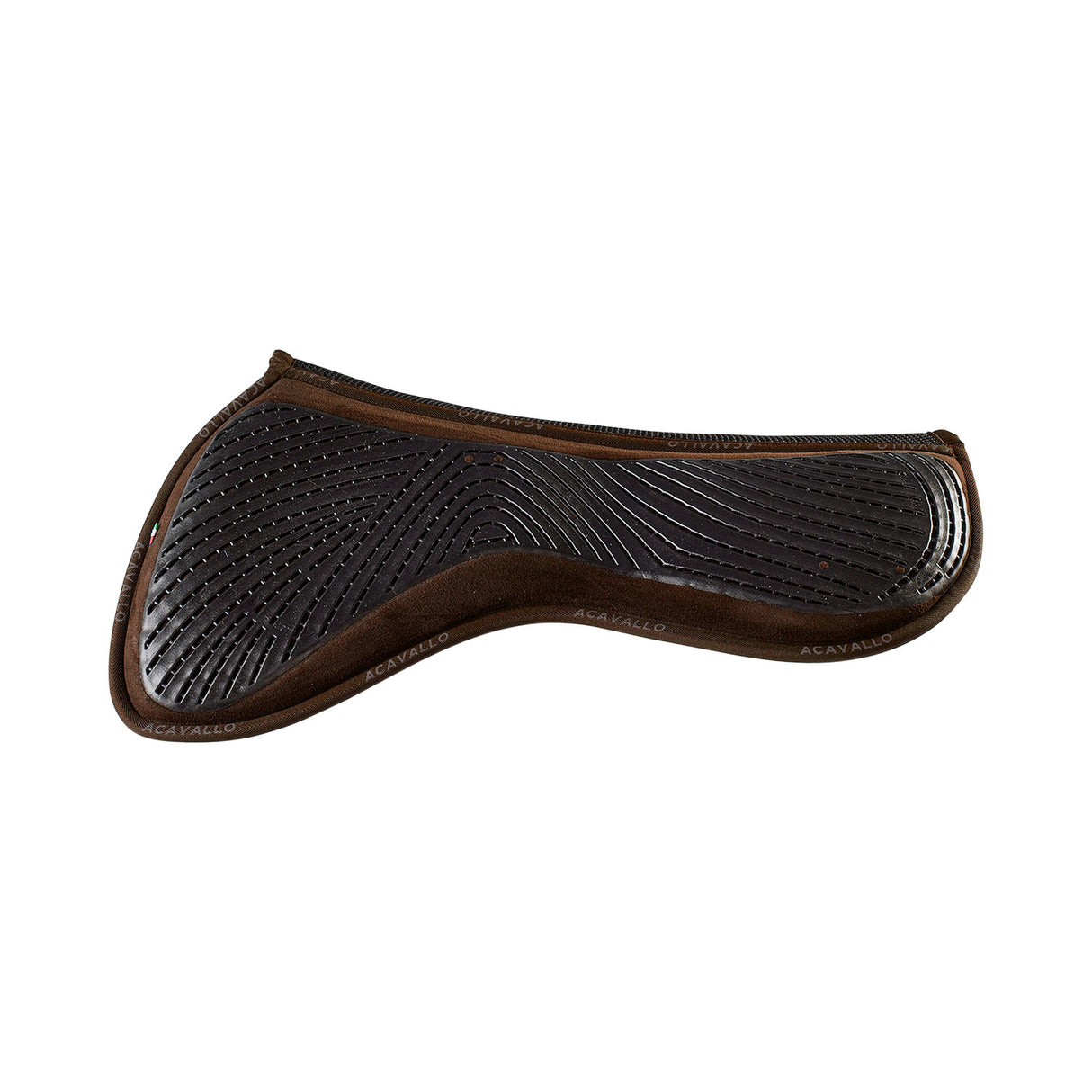 Acavallo Pad Mf Jccs Sw-3Ds Suede Double Sided Grip Flat #colour_brown