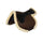 Acavallo Saddle Pad JS-S CW-CS Cut-Out Numnah Twin Sided Gel Grip #colour_brown-natural