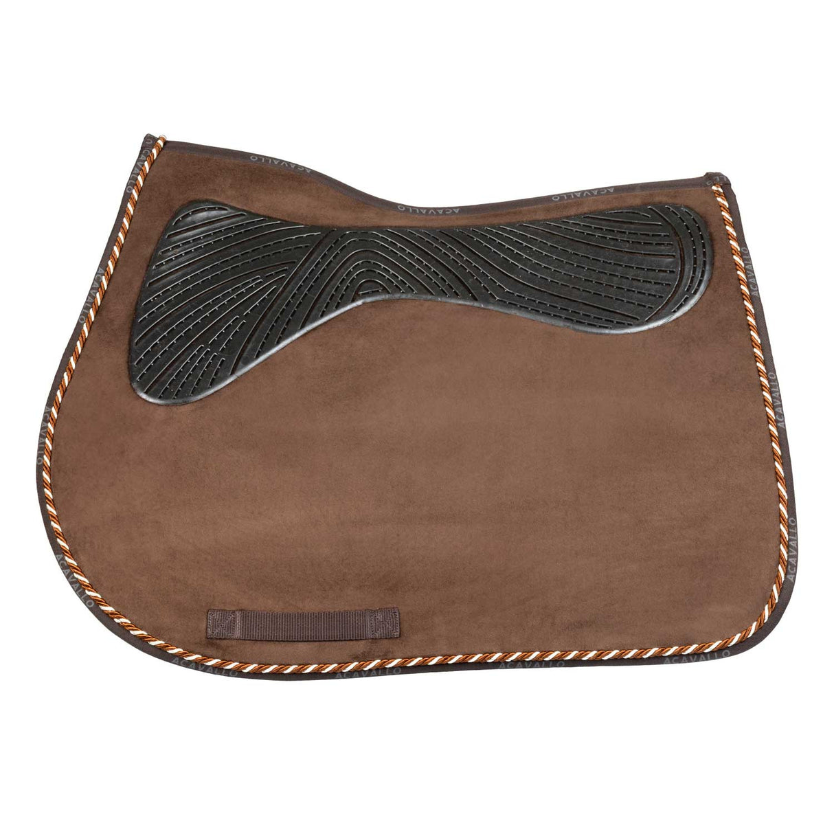 ACAVALLO JUMPING GEL SADDLE PAD CLASSIC TWIN SIDED MODEL WITH CORD