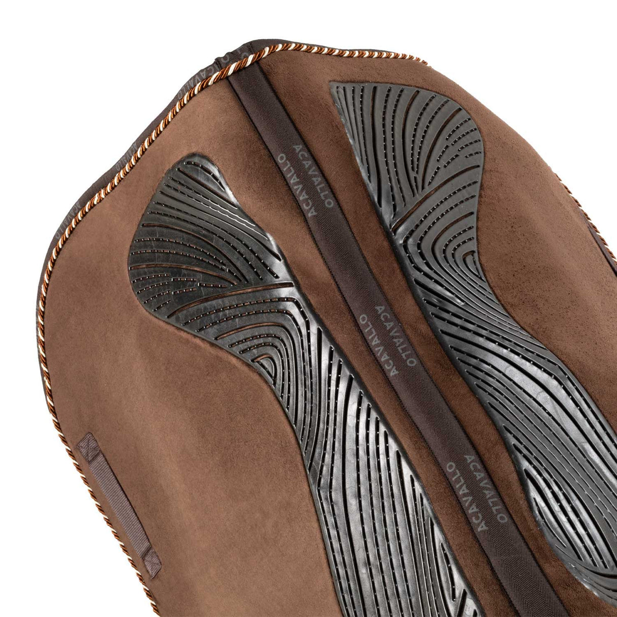 ACAVALLO JUMPING GEL SADDLE PAD CLASSIC TWIN SIDED MODEL WITH CORD