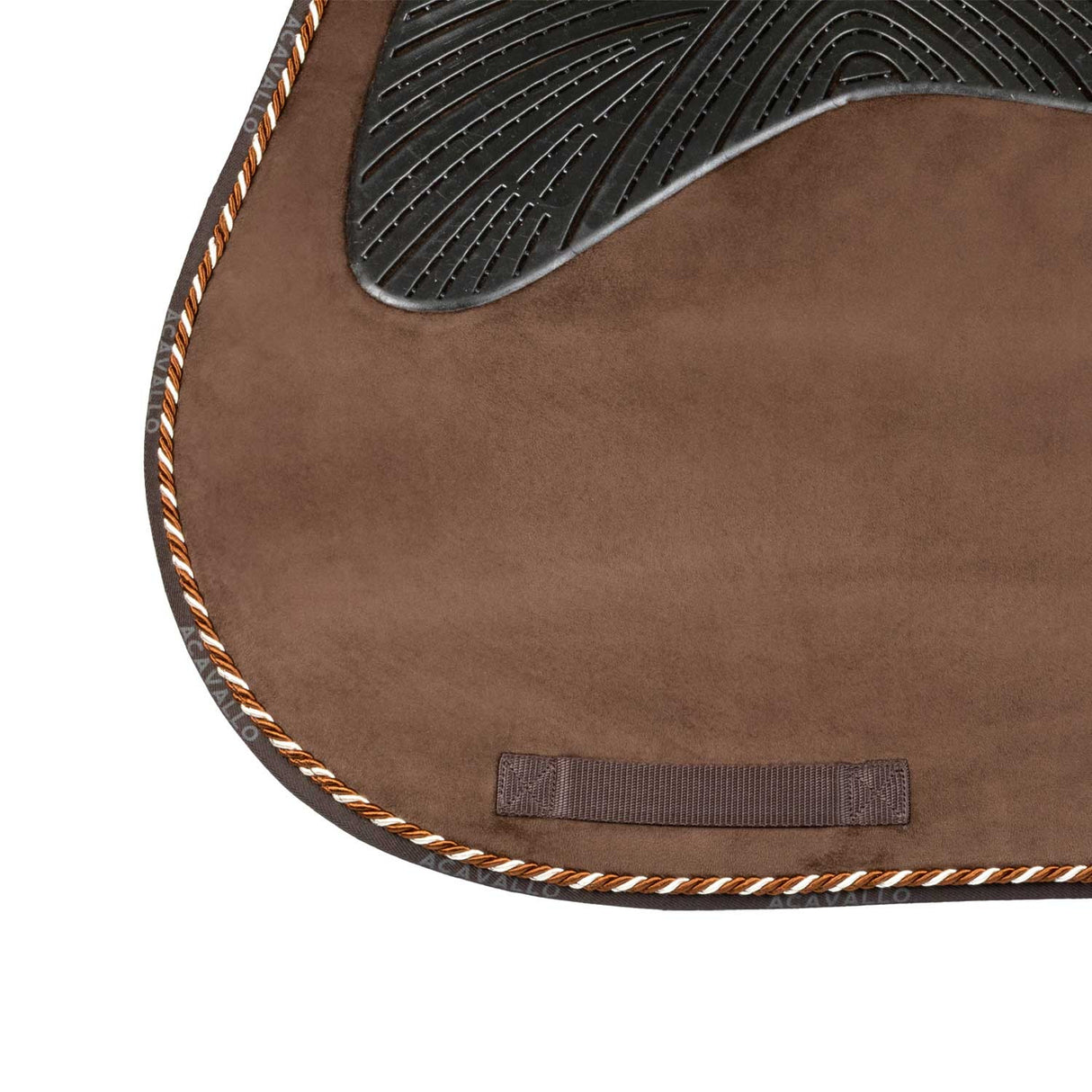 ACAVALLO JUMPING GEL SADDLE PAD CLASSIC TWIN SIDED MODEL WITH CORD