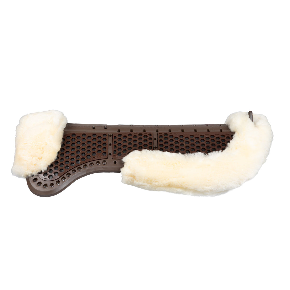Acavallo® Piuma Aero Balance gel pad in EVA and cut-out sheepskin. Practical, lightweight, and functional.