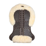 Acavallo® Piuma Aero Balance gel pad in EVA and cut-out sheepskin. Practical, lightweight, and functional.