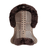 Acavallo® Piuma Aero Balance gel pad in EVA and cut-out sheepskin. Practical, lightweight, and functional.