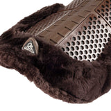 Acavallo® Piuma Aero Balance gel pad in EVA and cut-out sheepskin. Practical, lightweight, and functional.