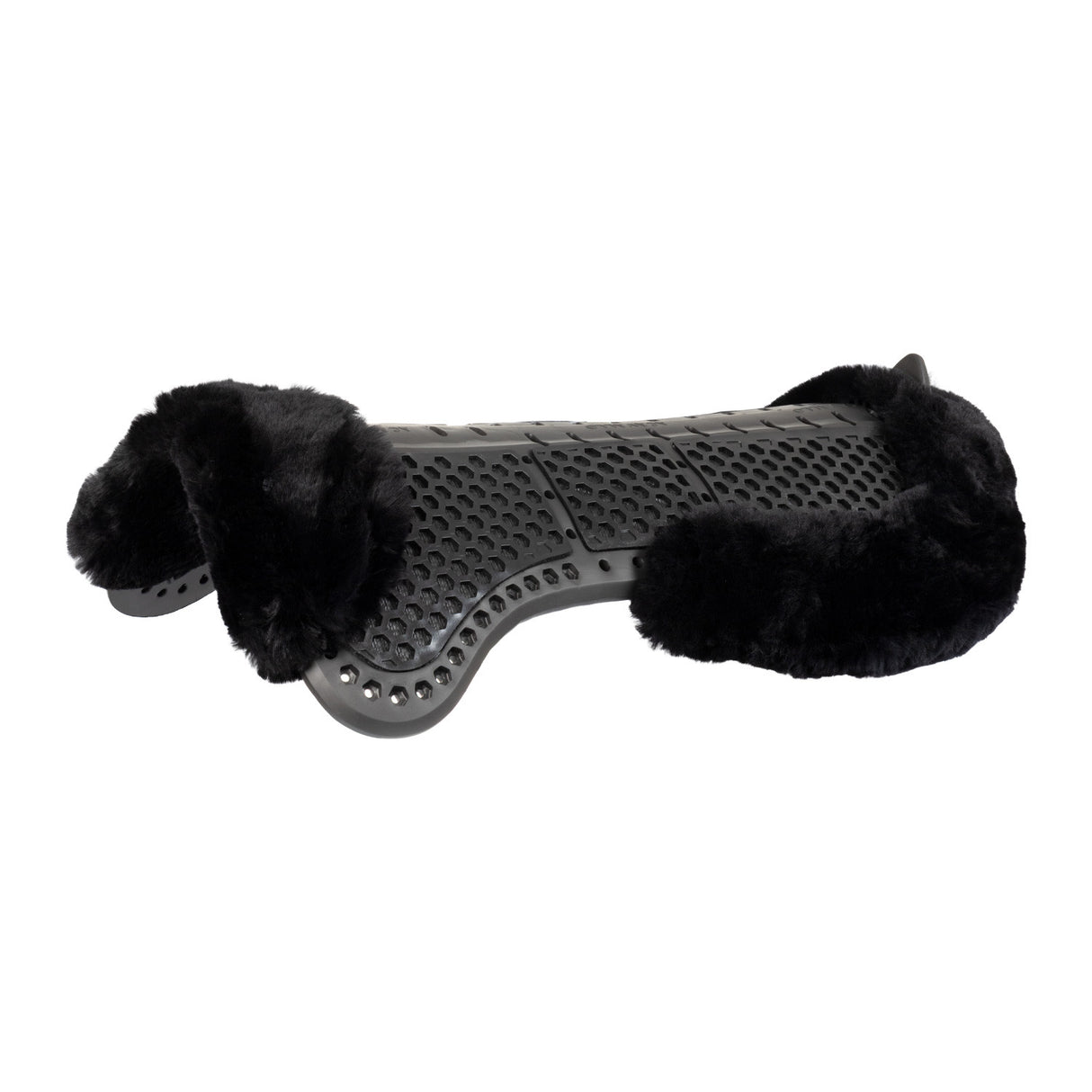 Acavallo® Piuma Aero Balance gel pad in EVA and cut-out sheepskin. Practical, lightweight, and functional.