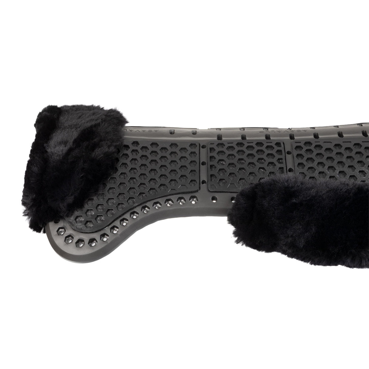 Acavallo® Piuma Aero Balance gel pad in EVA and cut-out sheepskin. Practical, lightweight, and functional.