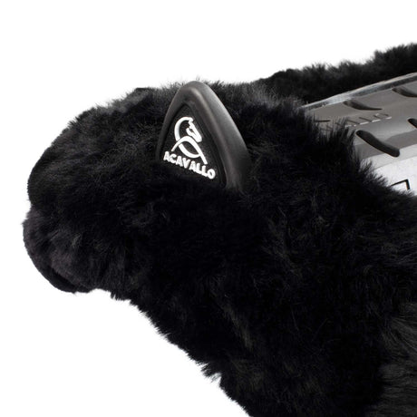 Acavallo® Piuma Aero Balance gel pad in EVA and cut-out sheepskin. Practical, lightweight, and functional.