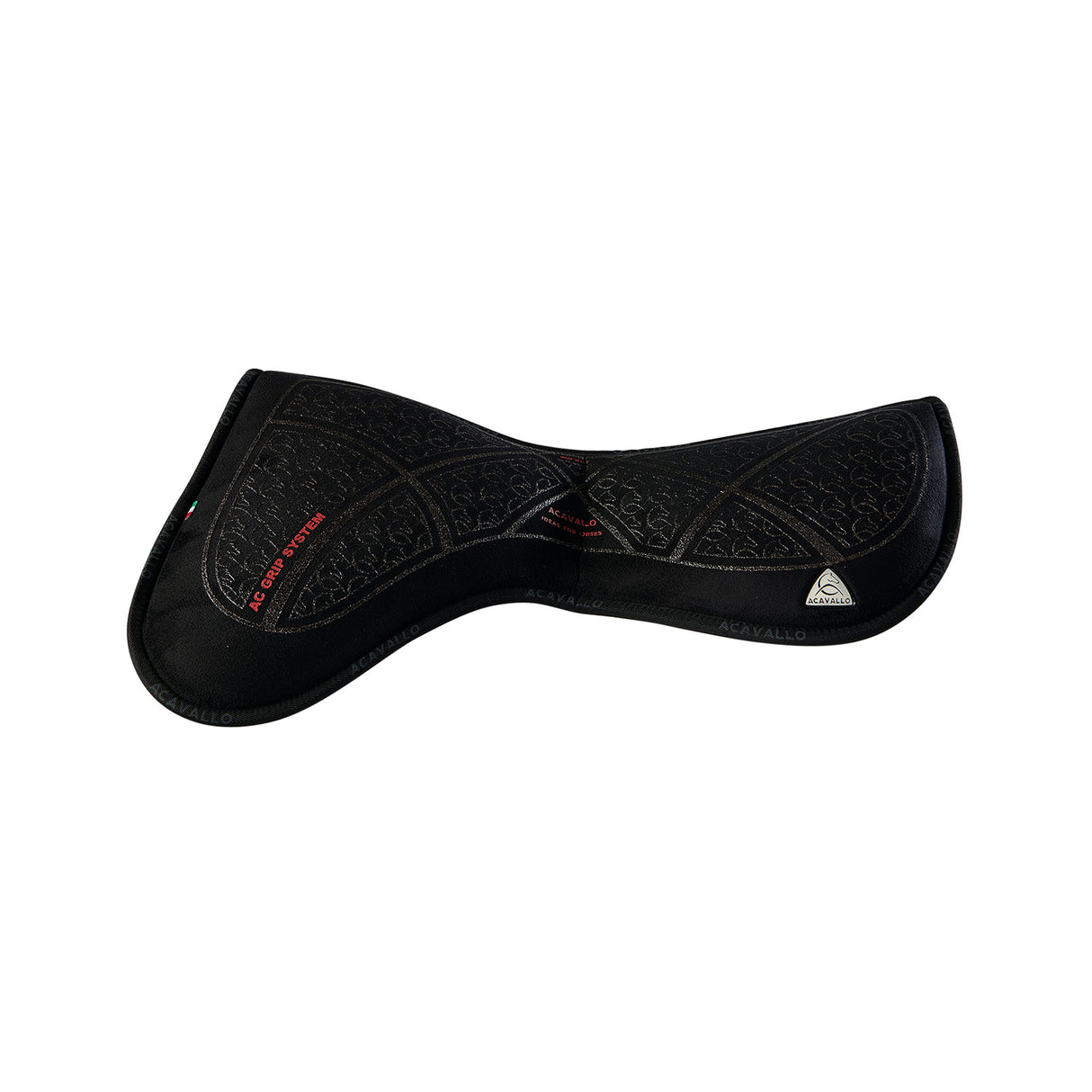 Acavallo Pad Mf Jccs Cw-Cs Suede Ac Grip Flat #colour_black-brown