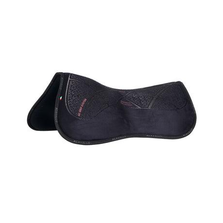 Acavallo Pad MF HPS CW-CS Suede AC Grip Flat #colour_black-silver