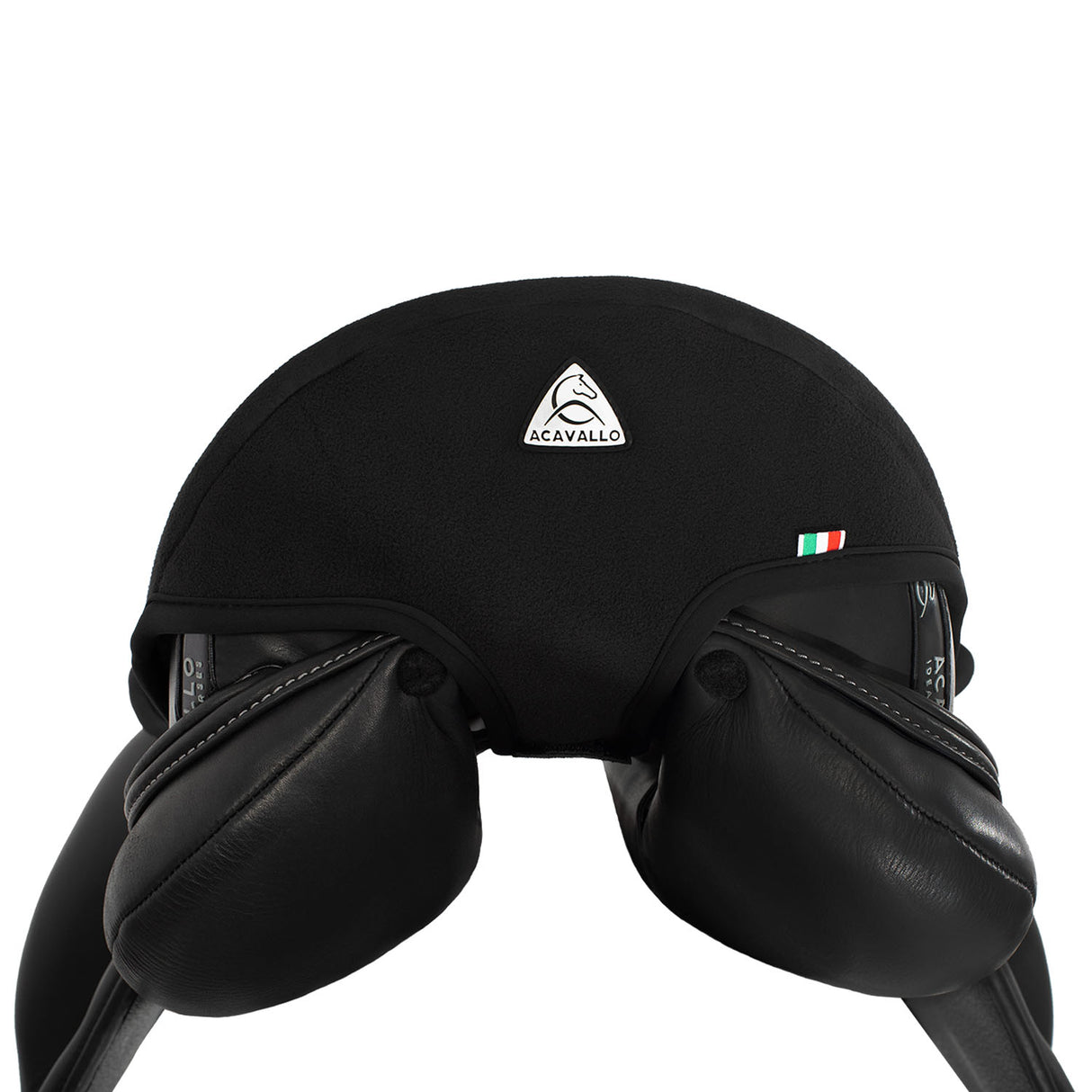 Acavallo Standard Seat Saver Dressage Classic Gel-In Dri-Lex 20mm #colour_black