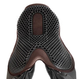 Acavallo Ortho-Coccyx Seat Saver Jumping Hexagonal Gel-Out Dri-Lex 20mm "Offer" #colour_brown