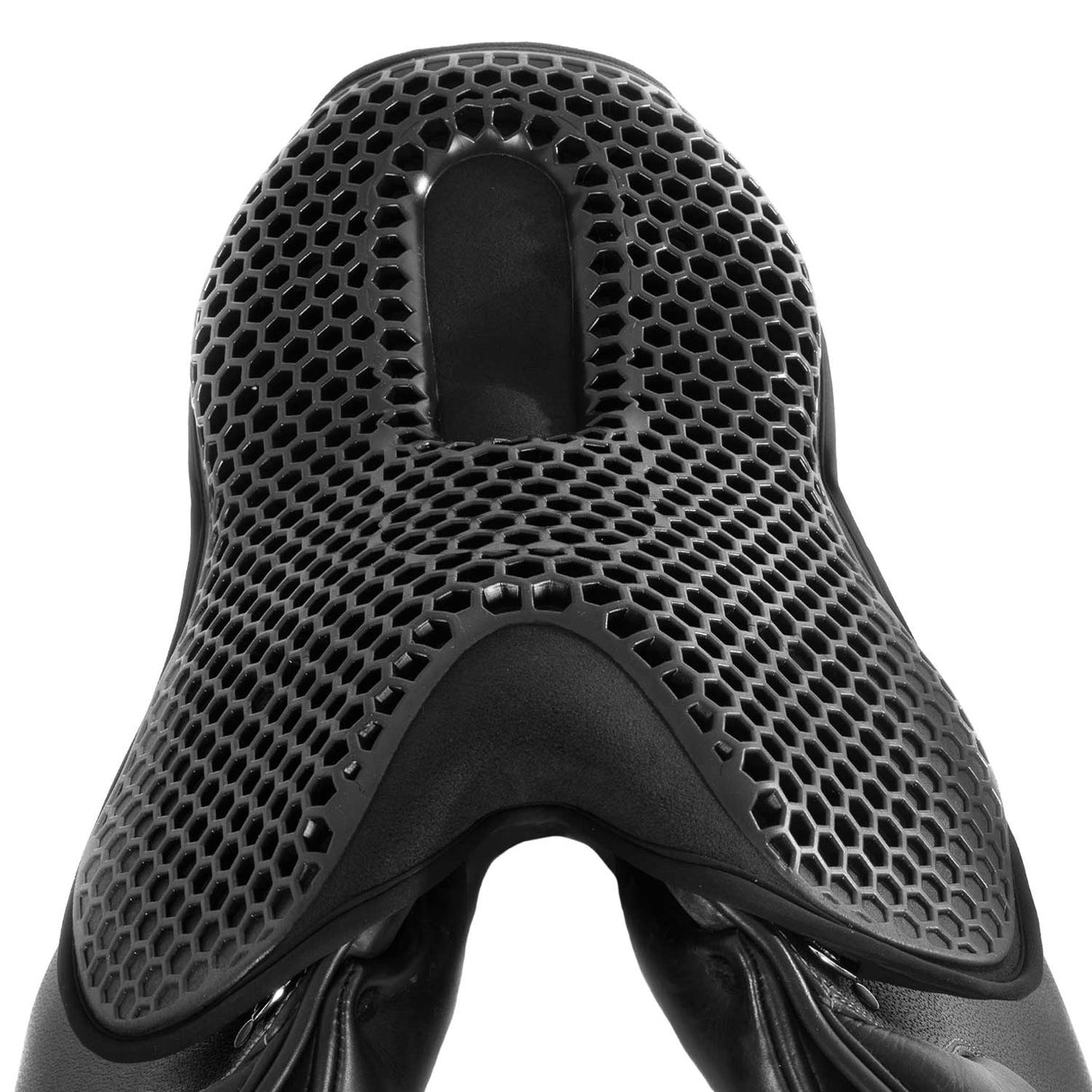 Acavallo Ortho-Coccyx Seat Saver Jumping Hexagonal Gel-Out Dri-Lex 20mm "Offer" #colour_black