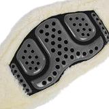 Jumping girth Classic gel PVC detachable faux sheepskin