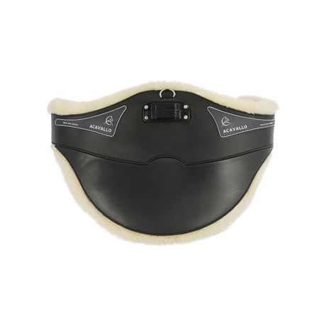 Jumping stud guard girth Classic gel PVC detachable faux sheepskin