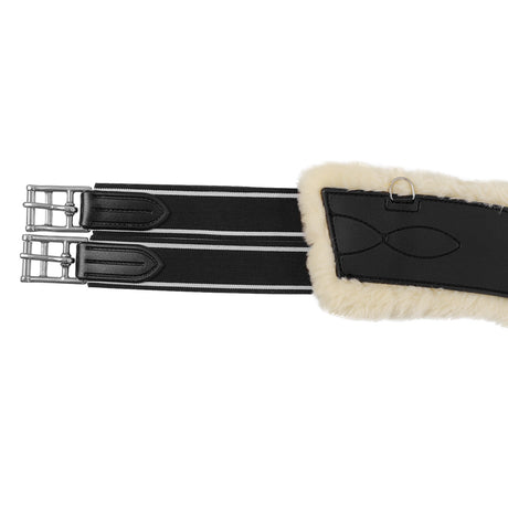 Jumping stud guard girth Classic gel PVC detachable faux sheepskin