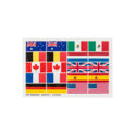 Flag stickers set for Opera stirrups