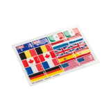 Flag stickers set for Opera stirrups