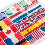Flag stickers set for Opera stirrups