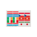 Flag stickers set for Opera stirrups