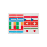 Flag stickers set for Opera stirrups