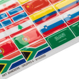 Flag stickers set for Opera stirrups