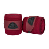 Elasticated exercise bandages fleece