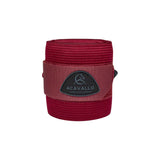 Elasticated exercise bandages fleece