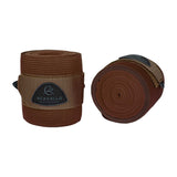 Elasticated exercise bandages fleece