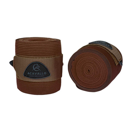 Elasticated exercise bandages fleece