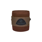 Elasticated exercise bandages fleece