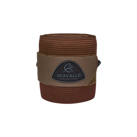 Elasticated exercise bandages fleece