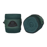 Elasticated exercise bandages fleece