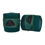 Elasticated exercise bandages fleece