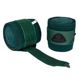 Elasticated exercise bandages fleece
