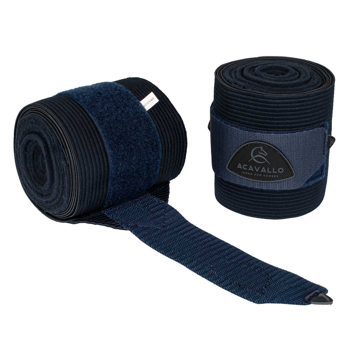 Elasticated exercise bandages fleece