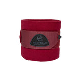 Fleece exercise bandages hook-and-loop closure fastening